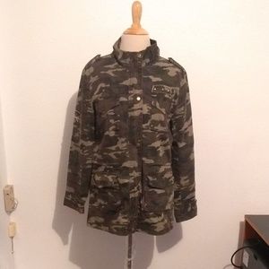 Beulah Green Camouflage Khaki Jacket